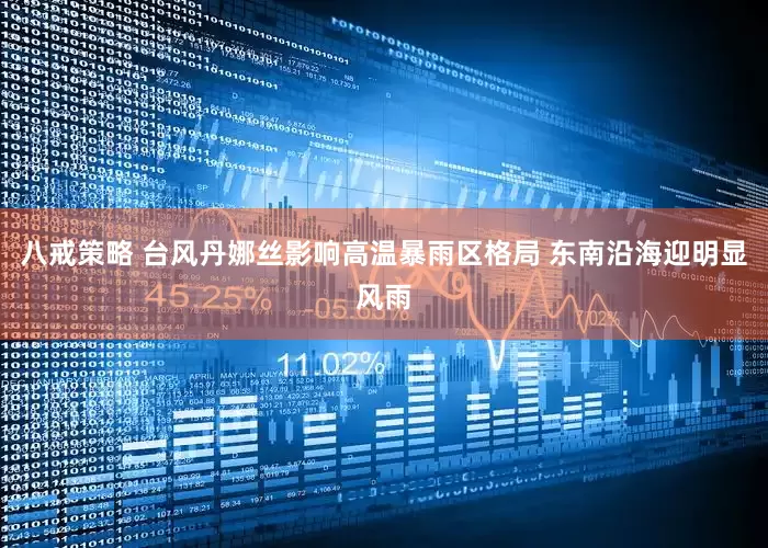 八戒策略 台风丹娜丝影响高温暴雨区格局 东南沿海迎明显风雨